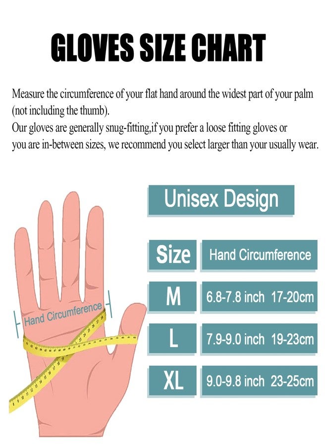 ViGrace Winter Warm Touchscreen Gloves for Men and Women Touch Screen Fleece Lined Knit Anti-Slip Wool Glove (Black, Large) - Image 5